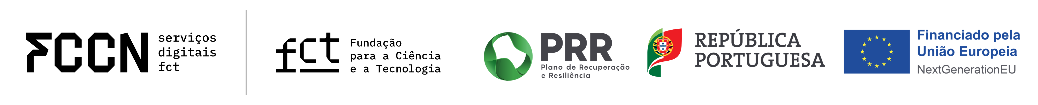 FCCN | FCT | PRR | República Portuguesa | Financiado pela União Europeia - NextGenerationEU