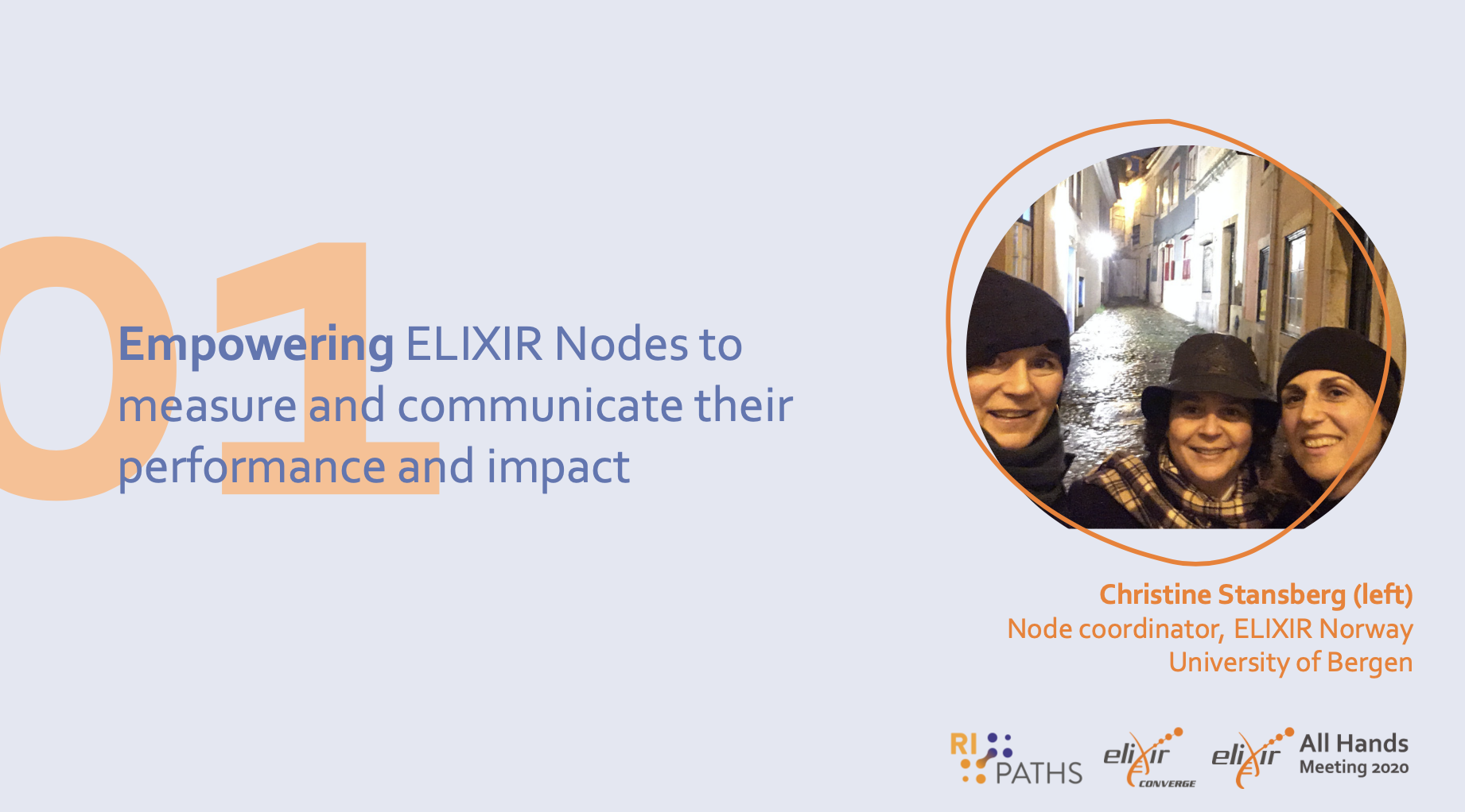 Empowering ELIXIR Nodes to measure and communicate their performance and impact