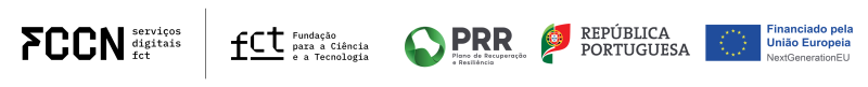 FCCN | FCT | PRR | República Portuguesa | Financiado pela União Europeia NextGenerationEU
