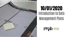 Introduction to Data Management Plans - 10/01/2020 at ITQB NOVA